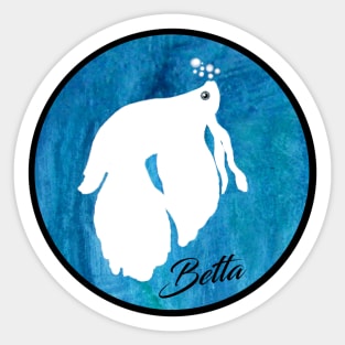 Betta Fish Sticker